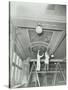 Students Painting a Design on the Ceiling, School of Building, Brixton, London, 1939-null-Stretched Canvas