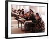 Students Read the Holy Quran During a Class in Herat, Afghanistan-null-Framed Photographic Print