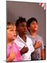Students Reciting Pledge of Allegiance-Bill Bachmann-Mounted Photographic Print