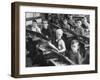 Students Sitting in the Classroom-null-Framed Photographic Print