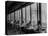 Students Studying at a Library at Harvard University-Dmitri Kessel-Stretched Canvas