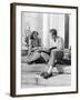 Students Studying on College Steps-Philip Gendreau-Framed Photographic Print