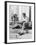 Students Studying on College Steps-Philip Gendreau-Framed Photographic Print