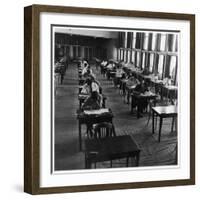 Students Taking their Exams at Hatfield Technical College-Henry Grant-Framed Photographic Print