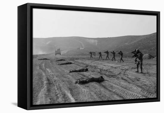 Students Train at an Afghan National Army Commando Qualification Course-null-Framed Stretched Canvas