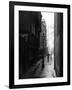 Students Walking Along Magpie Lane at Oxford University-William Vandivert-Framed Photographic Print