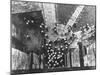 Students Wearing Straw Hats, Swarming Into Sunday Chapel-Cornell Capa-Mounted Premium Photographic Print