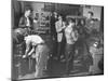 Students Working in Electrical Engineering Class-Peter Stackpole-Mounted Photographic Print