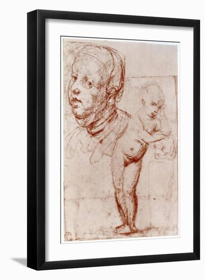 Studies, 1913-Albrecht Durer-Framed Giclee Print