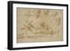 Studies for a Deposition-Raphael-Framed Giclee Print