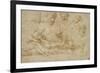 Studies for a Deposition-Raphael-Framed Giclee Print