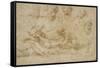 Studies for a Deposition-Raphael-Framed Stretched Canvas