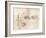 Studies for allegorical compositions, c1472-c1519 (1883)-Leonardo Da Vinci-Framed Giclee Print