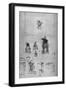 Studies for an Equestrian Monument and Studies of Machiinery', c1480 (1945)-Leonardo Da Vinci-Framed Giclee Print