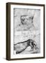 Studies for the Ceiling of the Sistine Chapel, Rome, 1913-Caravaggio-Framed Giclee Print
