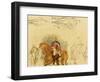 Studies for the Duke of Wellington (1769-1852)-Sir George Hayter-Framed Giclee Print