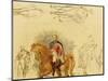 Studies for the Duke of Wellington (1769-1852)-Sir George Hayter-Mounted Giclee Print