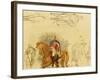 Studies for the Duke of Wellington (1769-1852)-Sir George Hayter-Framed Giclee Print