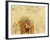 Studies for the Duke of Wellington (1769-1852)-Sir George Hayter-Framed Giclee Print