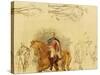 Studies for the Duke of Wellington (1769-1852)-Sir George Hayter-Stretched Canvas