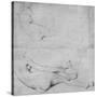 Studies for the Grande Odalisque-Jean-Auguste-Dominique Ingres-Stretched Canvas