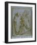 Studies for the Heads of Two Horses-null-Framed Giclee Print