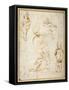 Studies for the 'Madonna of the Meadow', C.1505-Raphael-Framed Stretched Canvas