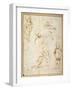 Studies for the 'Madonna of the Meadow', C.1505-Raphael-Framed Giclee Print