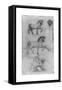 Studies for the Trivulzio Monument, C1508-Leonardo da Vinci-Framed Stretched Canvas