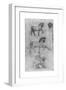 Studies for the Trivulzio Monument, C1508-Leonardo da Vinci-Framed Premium Giclee Print