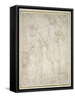 Studies for Tobias and the Angel-Pietro Perugino-Framed Stretched Canvas