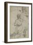 Studies for Two Kneeling Women-Raphael-Framed Giclee Print