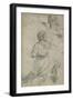 Studies for Two Kneeling Women-Raphael-Framed Giclee Print