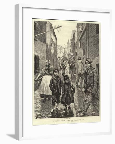 Studies from Life in Ireland, III-null-Framed Giclee Print