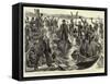 Studies from Life in Ireland, No X, Holding a Proclaimed Meeting at Sea-Charles Paul Renouard-Framed Stretched Canvas