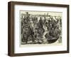 Studies from Life in Ireland, No X, Holding a Proclaimed Meeting at Sea-Charles Paul Renouard-Framed Giclee Print