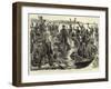 Studies from Life in Ireland, No X, Holding a Proclaimed Meeting at Sea-Charles Paul Renouard-Framed Giclee Print