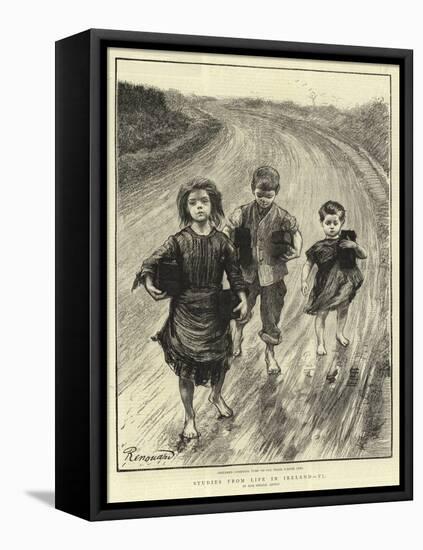 Studies from Life in Ireland, VI-Charles Paul Renouard-Framed Stretched Canvas