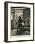 Studies from Life in Ireland, XI, Cottage Industries of the North-null-Framed Giclee Print