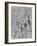 Studies in Comparative Anatomy, 1506-1507-Leonardo da Vinci-Framed Giclee Print