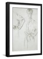 Studies of a Boy-Augustus Edwin John-Framed Giclee Print