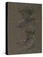 Studies of a Female Figure, 1892-96-Frederic Leighton-Stretched Canvas