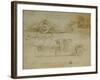 Studies of Assault Wagons Fitted with Scythes-Leonardo da Vinci-Framed Giclee Print