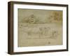 Studies of Assault Wagons Fitted with Scythes-Leonardo da Vinci-Framed Giclee Print