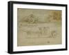 Studies of Assault Wagons Fitted with Scythes-Leonardo da Vinci-Framed Giclee Print