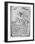 'Studies of Birds in Flight When Rising and Circling', 1928-Leonardo Da Vinci-Framed Giclee Print