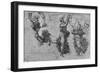 'Studies of Dancing Nymphs', c1480 (1945)-Leonardo Da Vinci-Framed Giclee Print