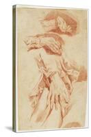 Studies of Hands, 1770s-1780s-Louis Rolland Trinquesse-Stretched Canvas