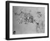 'Studies of Horsemen Fighting and of Footsoldiers', c1480 (1945)-Leonardo Da Vinci-Framed Giclee Print