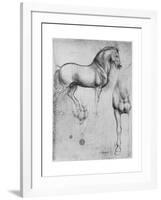 Studies of Horses, C1490-Leonardo da Vinci-Framed Giclee Print